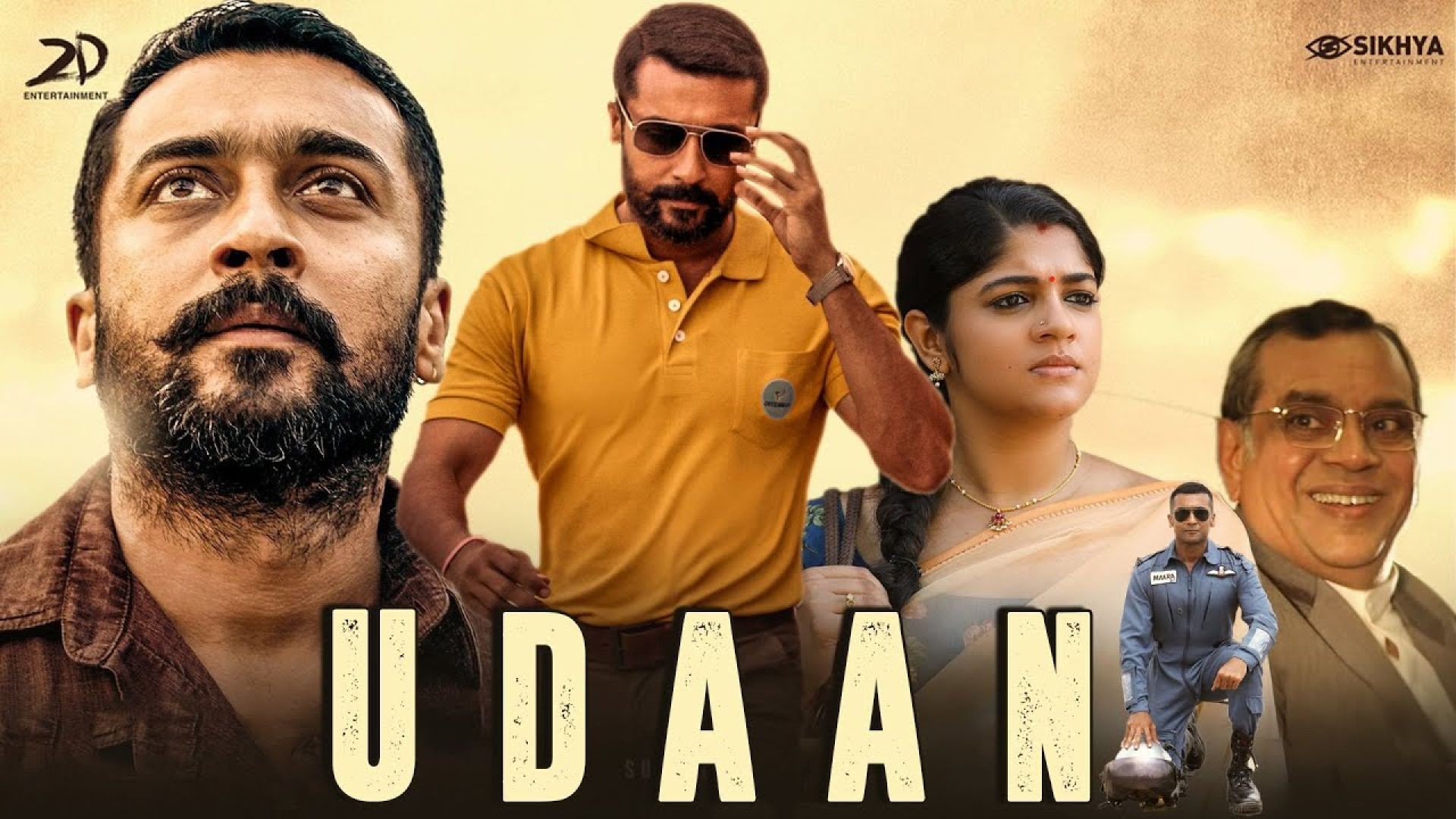 Udaan | Soorarai Pottru (2020) Dual Audio [Hindi Dubbed ORG] WEB-DL 480p