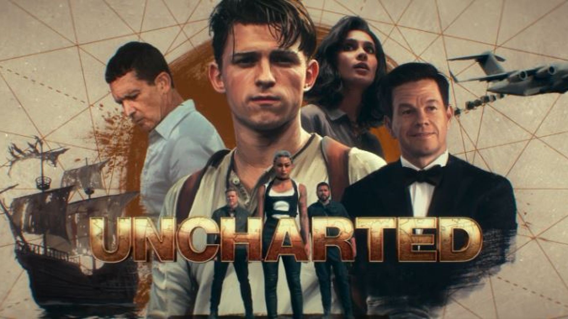 Uncharted (2022) Dual Audio [Hindi ORG & ENG] WEB-DL  1080p