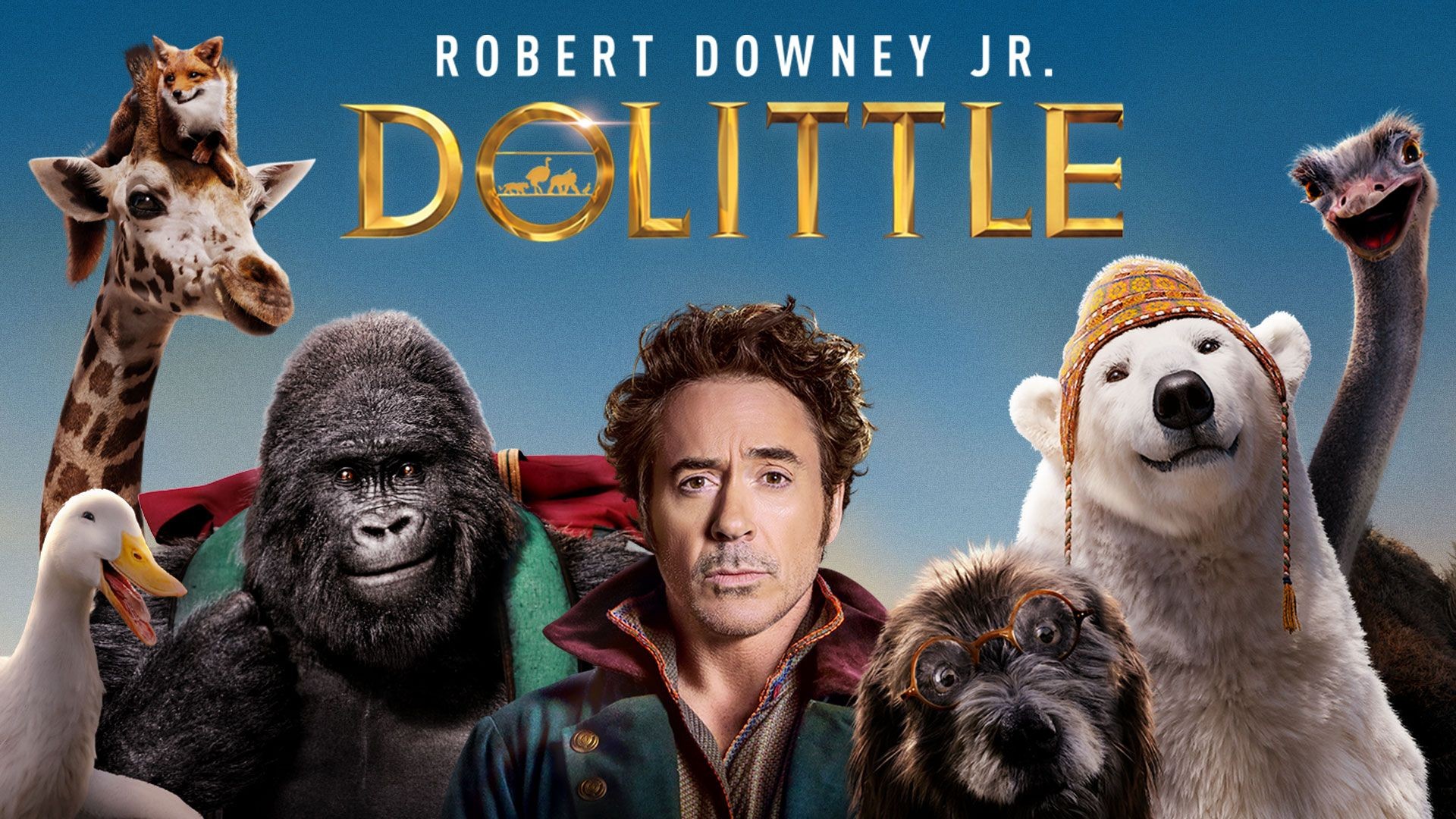 Dolittle (2020) BluRay Dual Audio [Hindi -English ] 480p