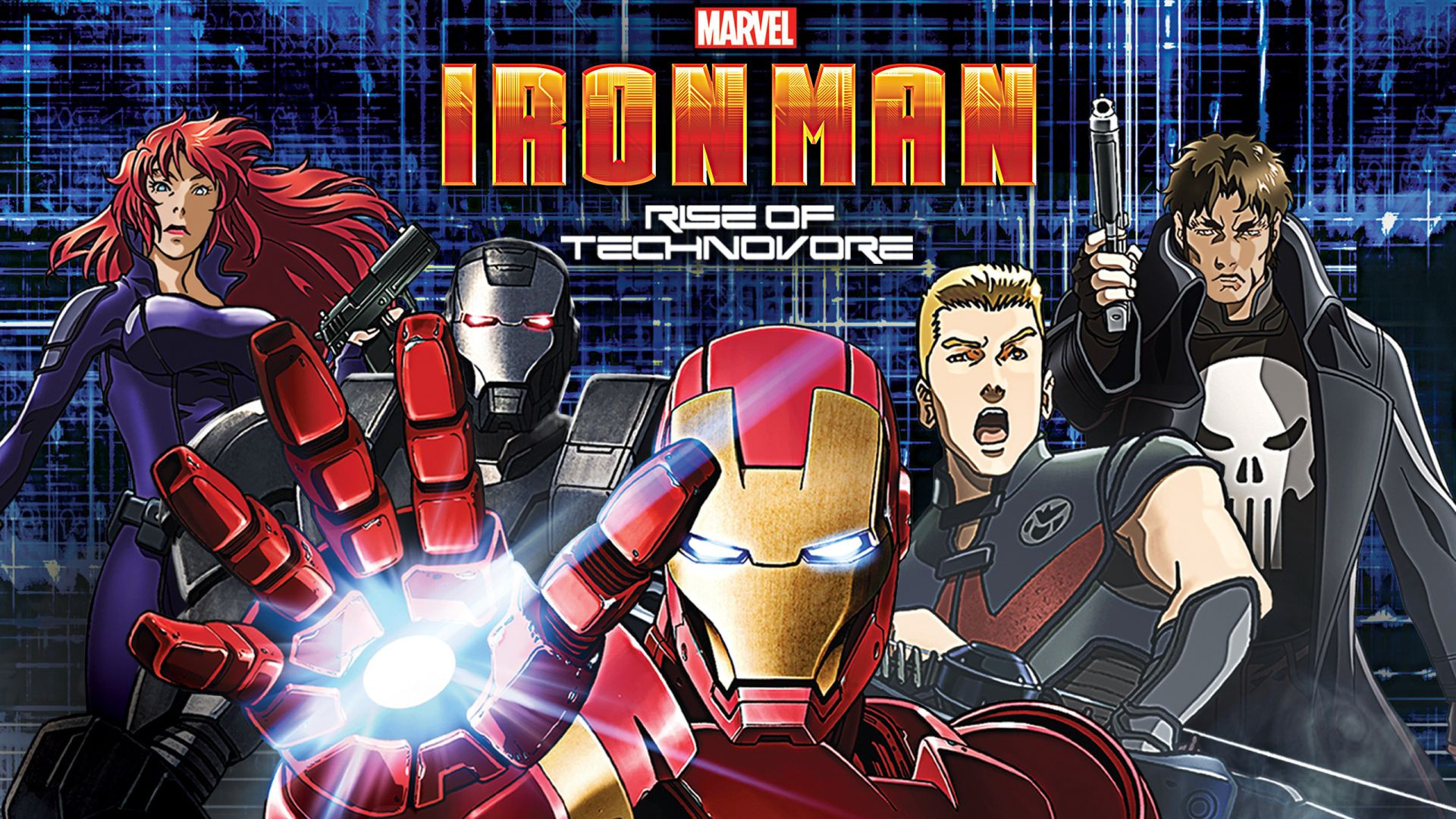 Iron Man: Rise of Technovore (2013) Dual Audio [Hindi ORG & ENG] BluRay 720p
